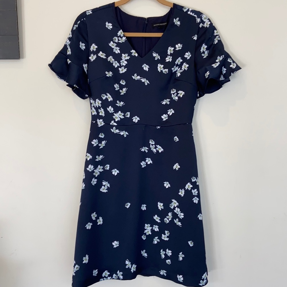 Size 2, like new Banana Republic dress.